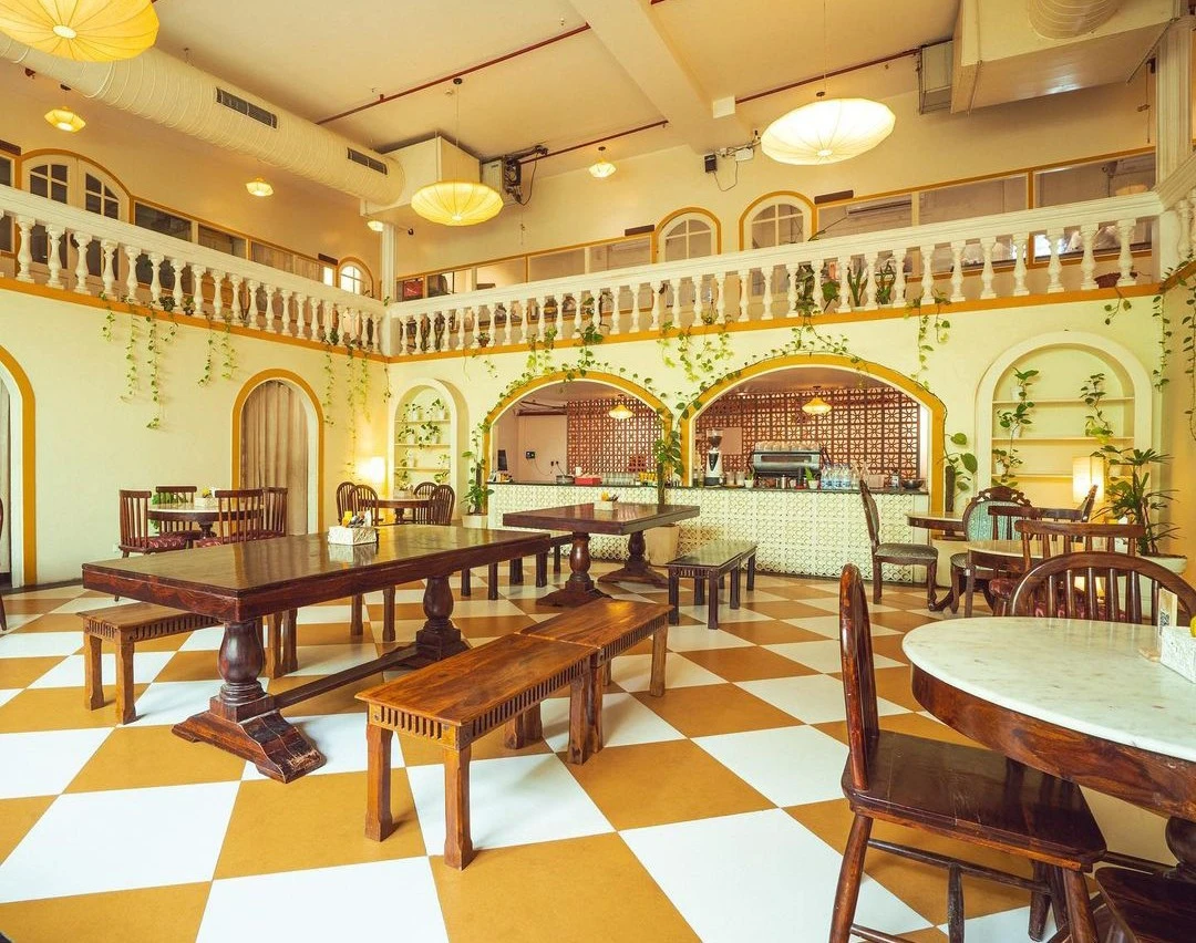 Colocal Dhanmill - Cafe interior design